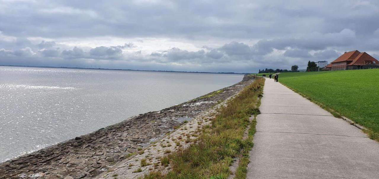 Fewo Mit Meerblick - Direktzugang Zur Nordsee Wilhelmshaven Exterior foto